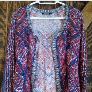 Nic + Zoe open front cardigan sweater
